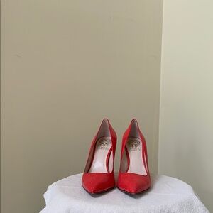 Vince Camuto Red Stiletto Heels
